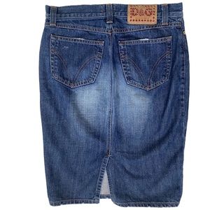 Dolce & gabbana jean skirt